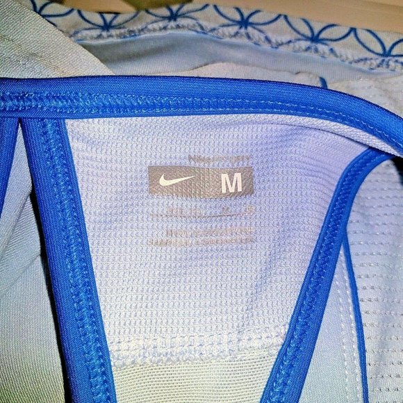 NIKE FIT DRY Womens Tank Top Keyhole Back Shelf Bra - Picture 5 of 7